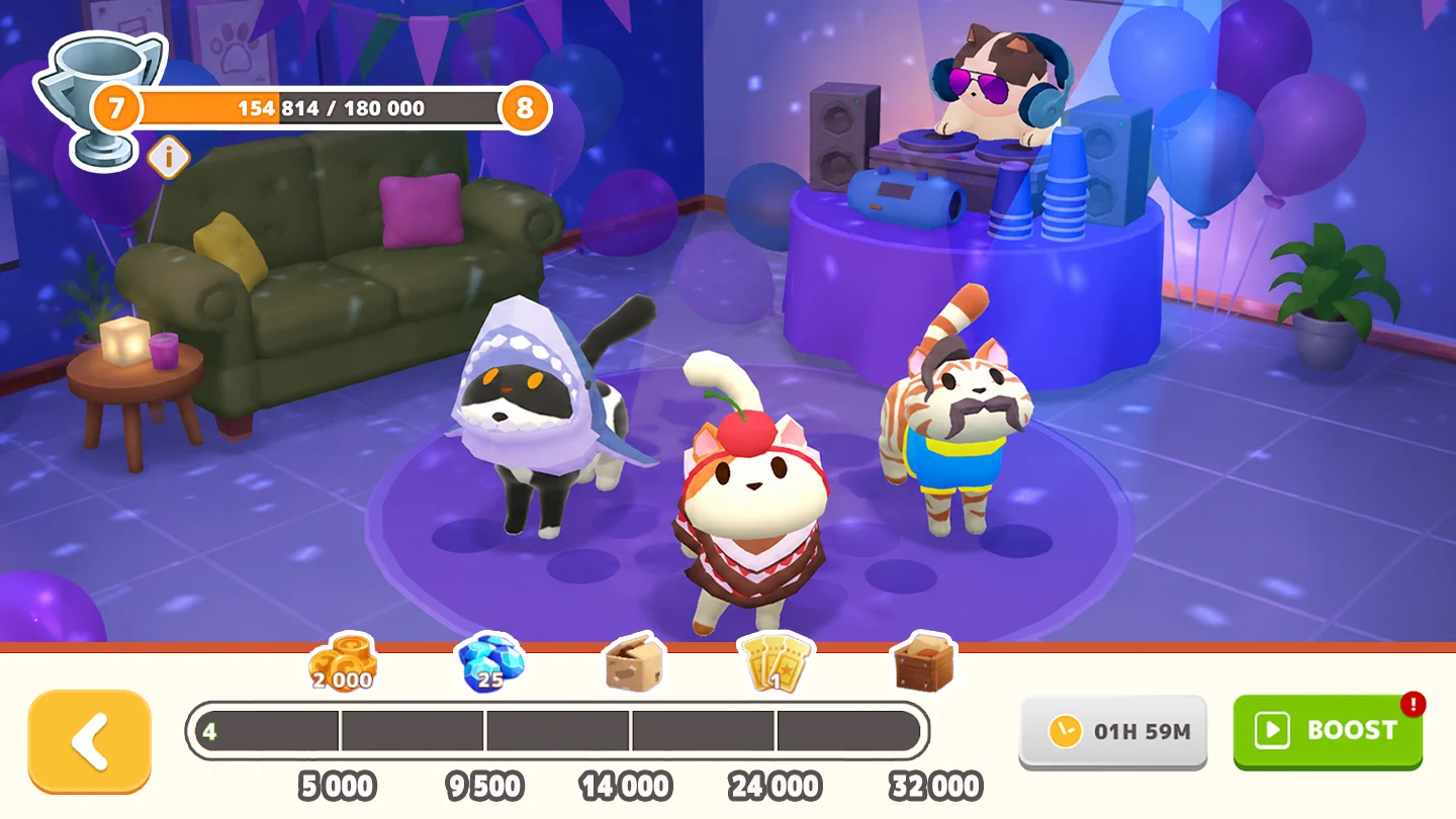 Idle Pet Shelter - Cat Rescue screenshot