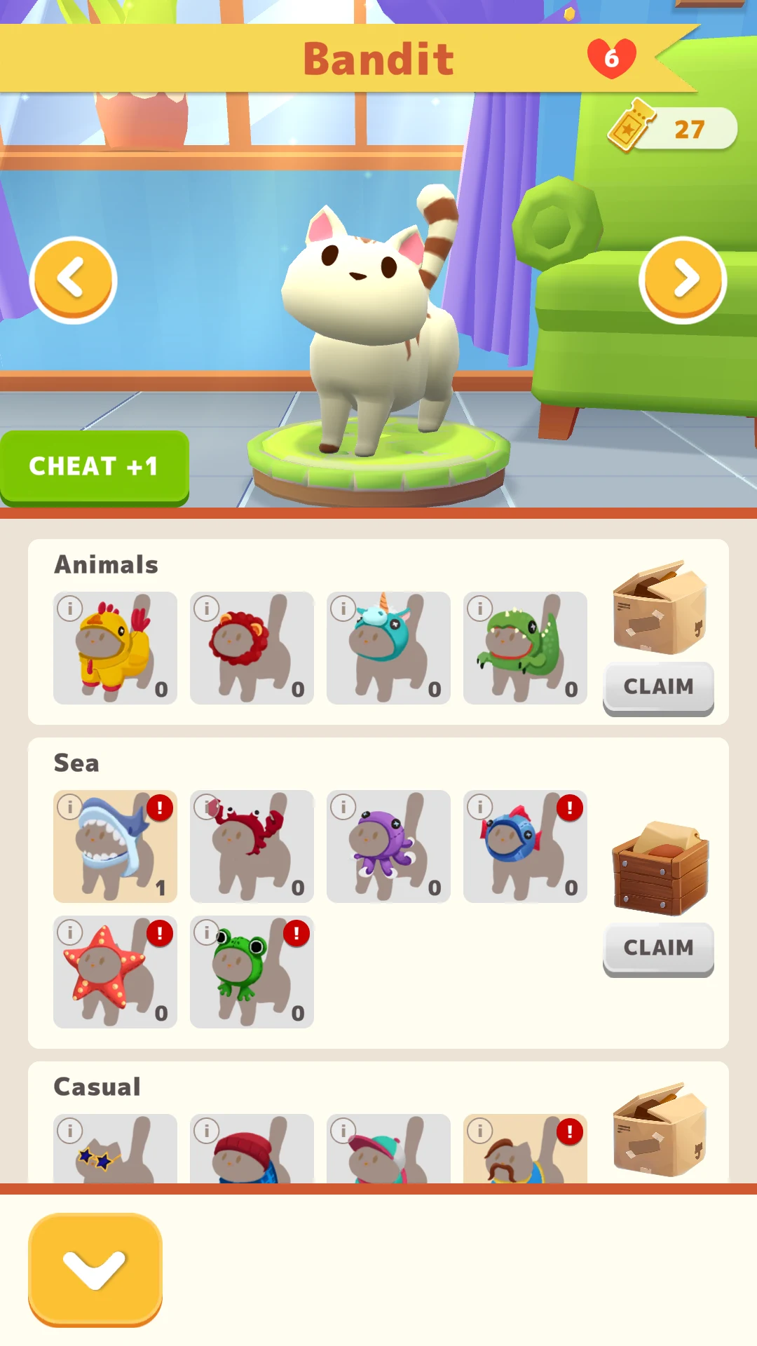 Idle Pet Shelter - Cat Rescue screenshot